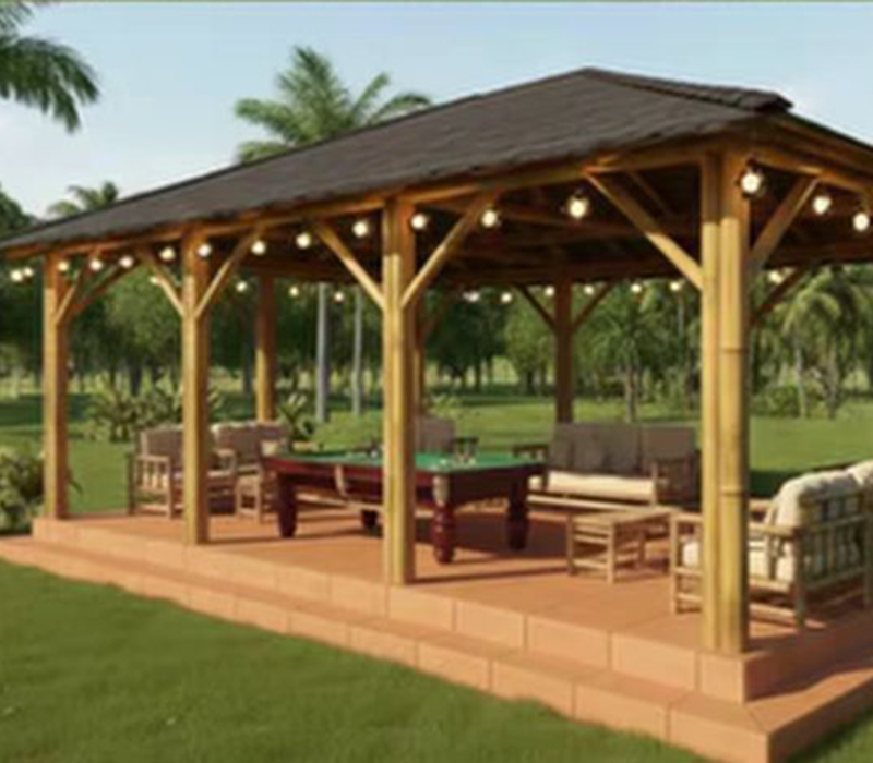 Bamboo Gazebo