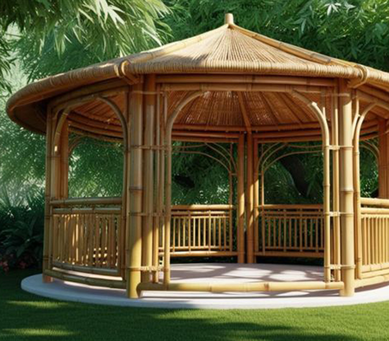 Bamboo Gazebo