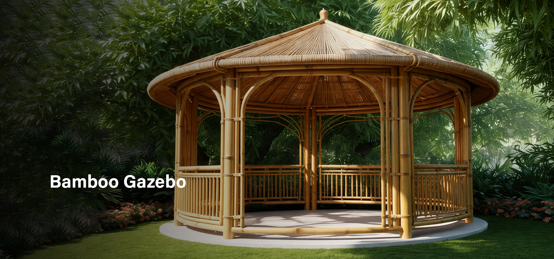 Bamboo Gazebo